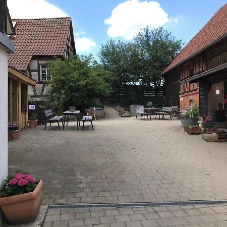 Heuhotel Beim Gnadenhof Murrhardt Exterior foto